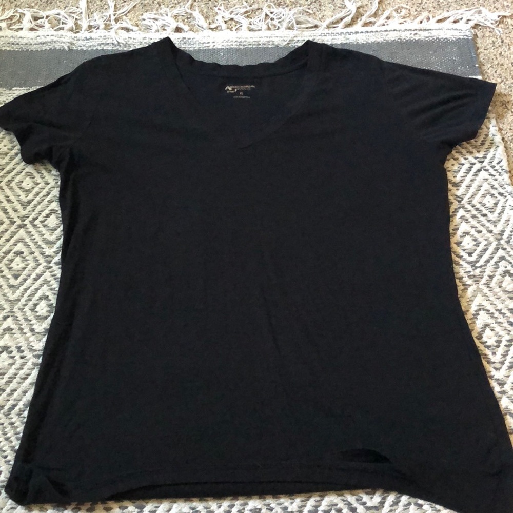 Black v-neck